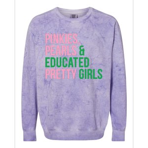 Pinkies Pearles & White House Pretty Colorblast Crewneck Sweatshirt