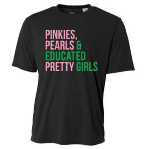 Pinkies Pearles & White House Pretty Cooling Performance Crew T-Shirt