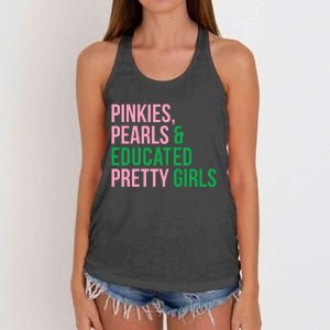 Pinkies Pearles & White House Pretty Women's Knotted Racerback Tank