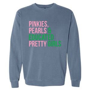 Pinkies Pearles & White House Pretty Garment-Dyed Sweatshirt