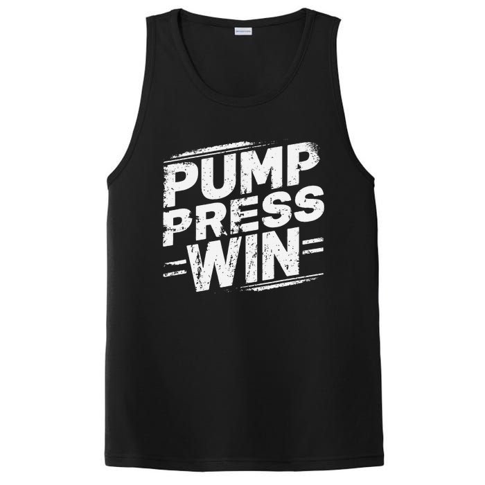 Pump Press Win Motivational Arm Wrestling Armwrestling PosiCharge Competitor Tank