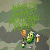 Pickle Player World's Okayest Pickleball  Legacy Tie Dye Trucker Hat
