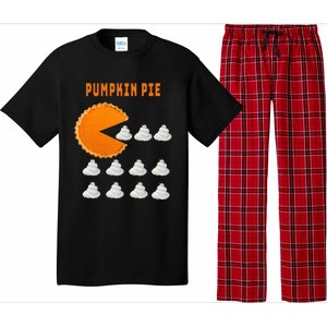 Pumpkin Pie Whipped Cream Thanksgiving Day Funny Pajama Set