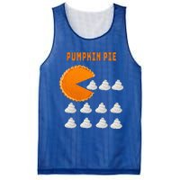 Pumpkin Pie Whipped Cream Thanksgiving Day Funny Mesh Reversible Basketball Jersey Tank