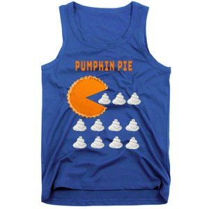 Pumpkin Pie Whipped Cream Thanksgiving Day Funny Tank Top