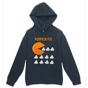 Pumpkin Pie Whipped Cream Thanksgiving Day Funny Urban Pullover Hoodie