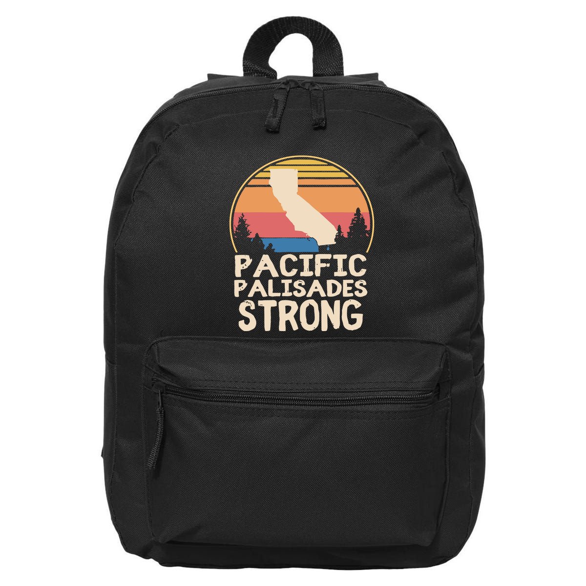Pacific Palisades Wildfire Survivor California Strong 16 in Basic Backpack