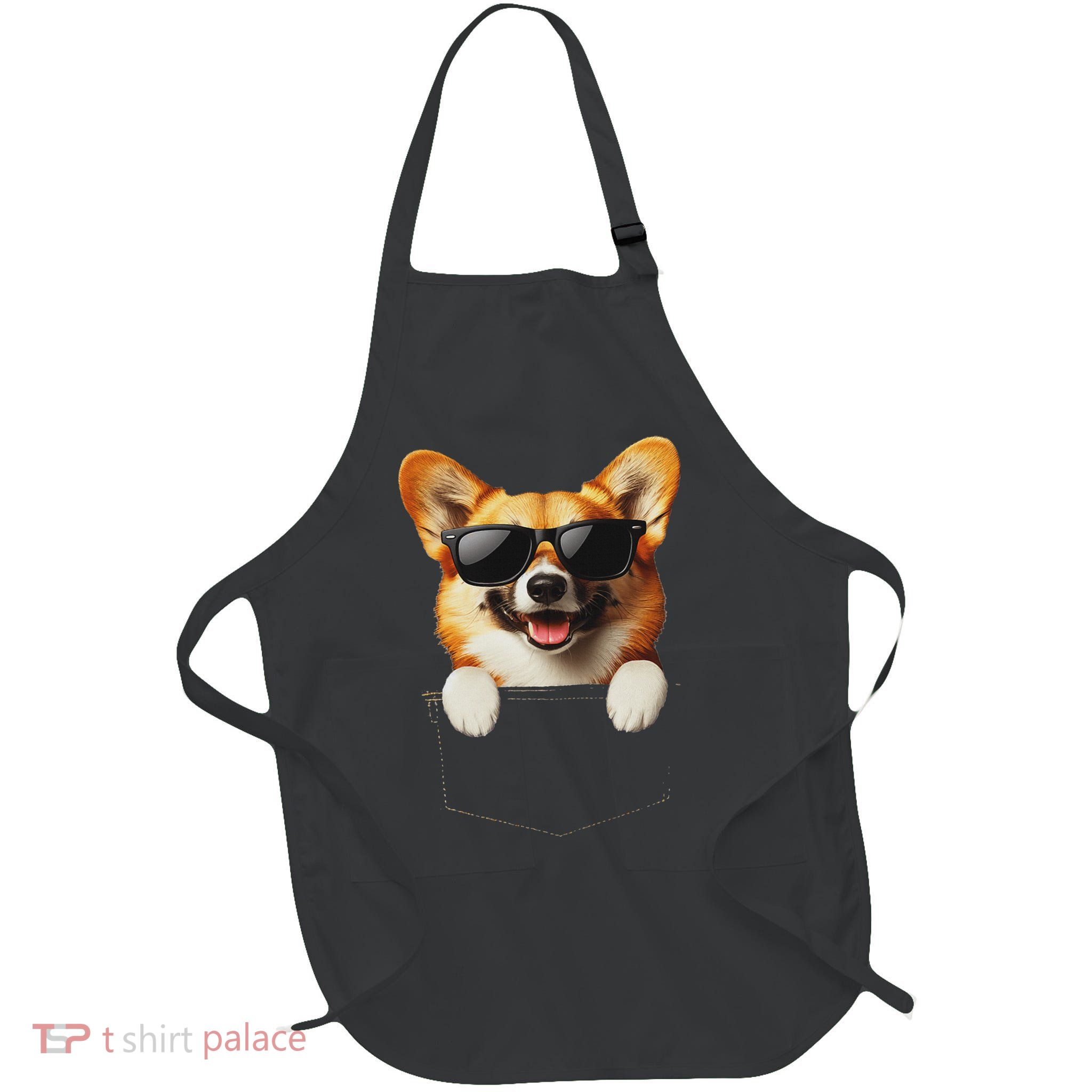 Pocket Pembroke Welsh Corgi Cute Dog Lover Owner Gift Apron