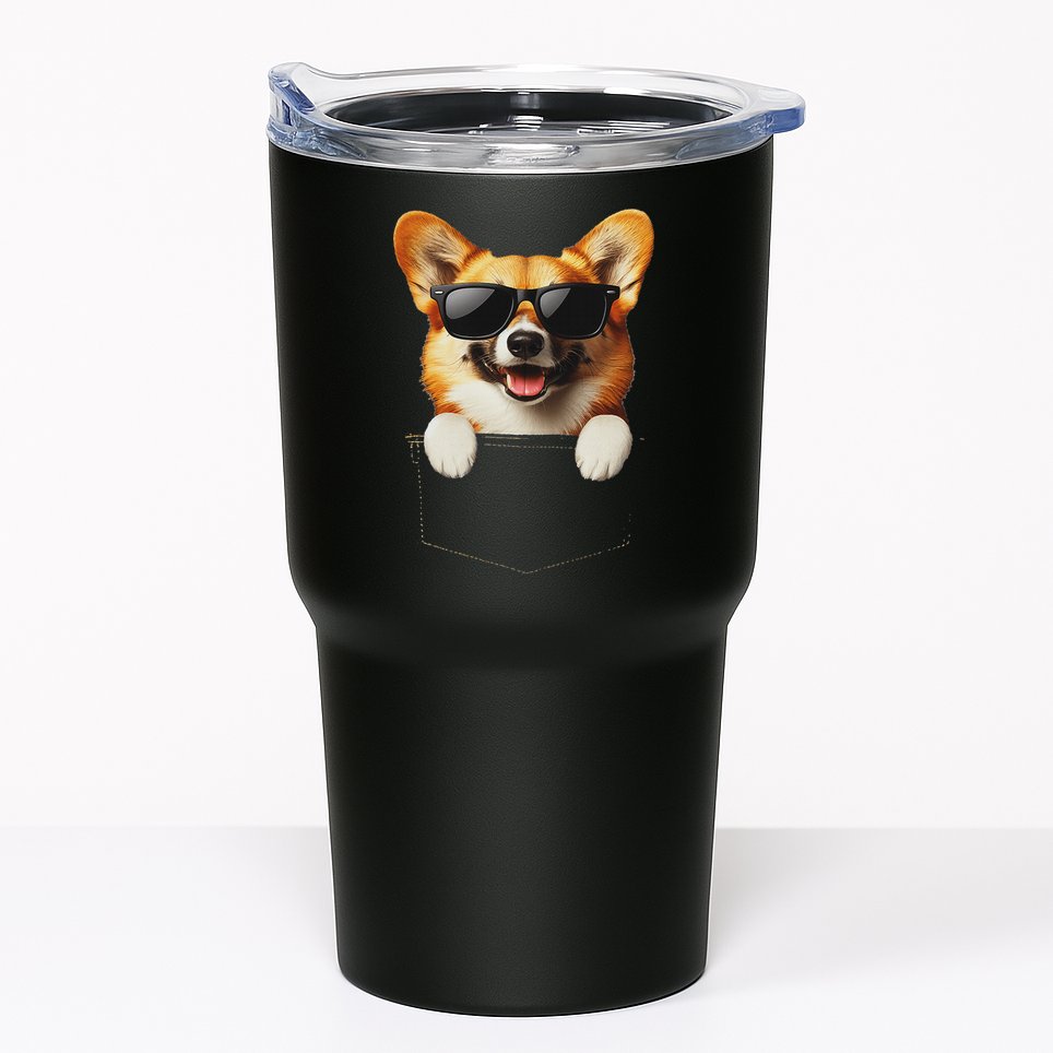 Pocket Pembroke Welsh Corgi Cute Dog Lover Owner Gift Tumbler