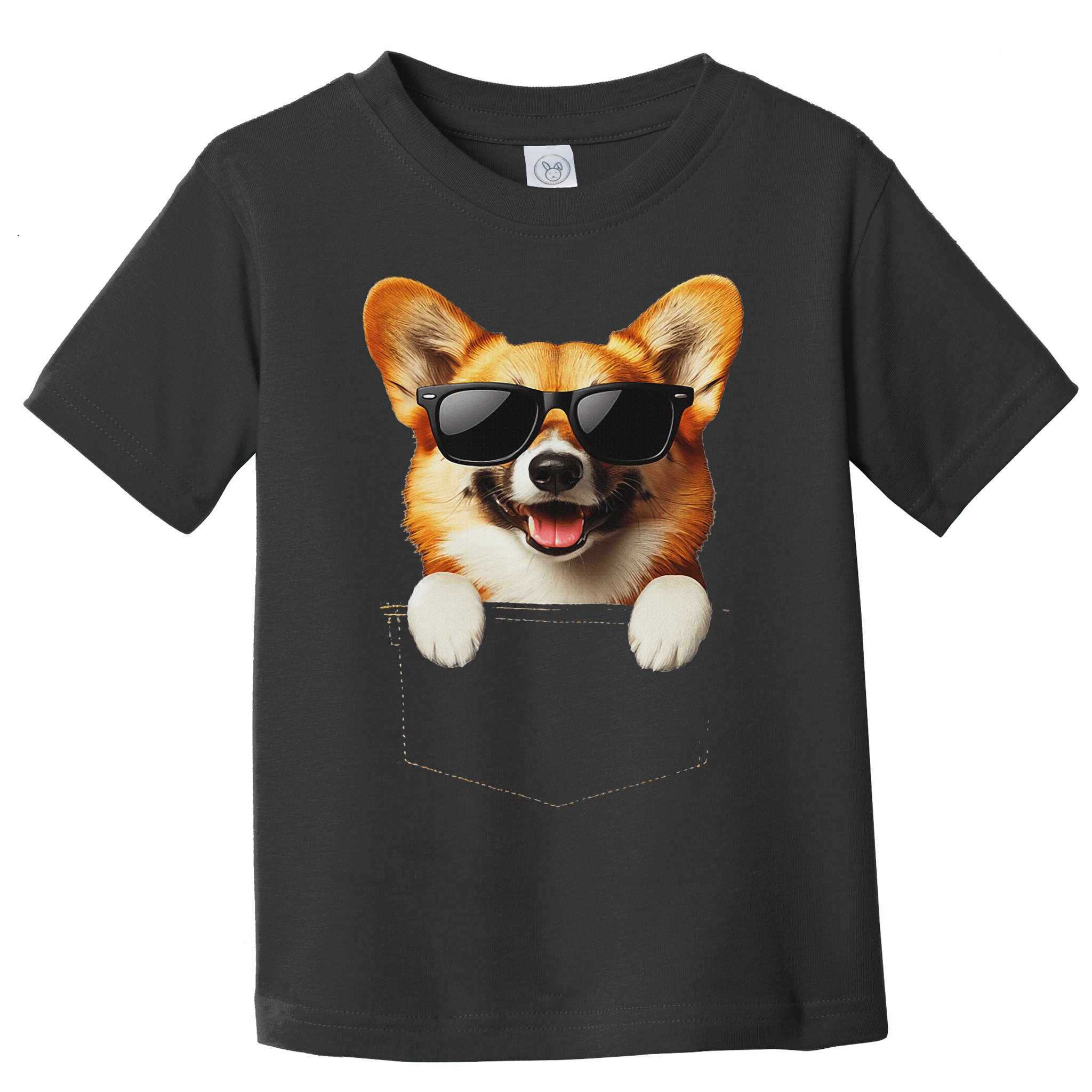 Pocket Pembroke Welsh Corgi Cute Dog Lover Owner Gift Toddler T-Shirt