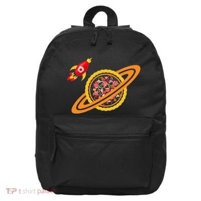 Pizza Planet With Rocket 16 in Basic Backpack