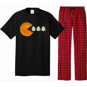 Pumpkin Pie With Whipped Cream Thanksgiving Pajama Set