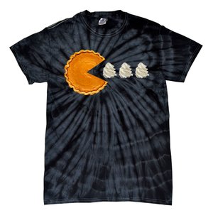 Pumpkin Pie With Whipped Cream Thanksgiving Tie-Dye T-Shirt