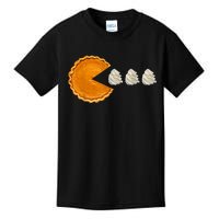 Pumpkin Pie With Whipped Cream Thanksgiving Kids T-Shirt