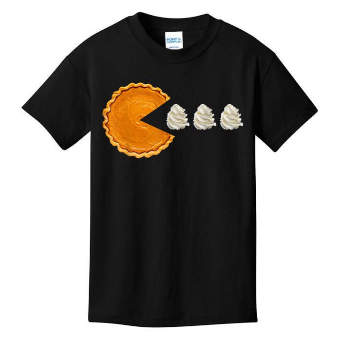 Pumpkin Pie With Whipped Cream Thanksgiving Kids T-Shirt