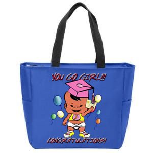 Pbteez Pbxz0119 Xclv You Go ! (Graduation) Gift Zip Tote Bag