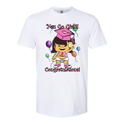 Pbteez Pbxz0121 Xclv You Go ! (Graduation) Meaningful Gift Softstyle® CVC T-Shirt