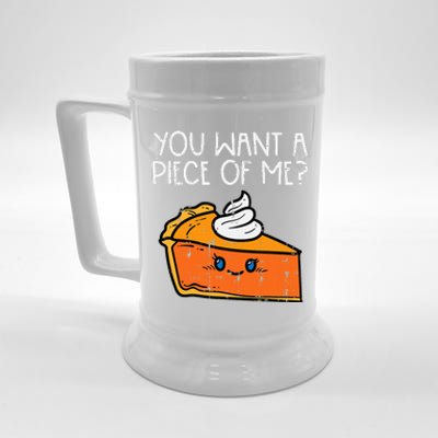 Pumpkin Pie You Want A Pie Of Me Thanksgiving Beer Stein