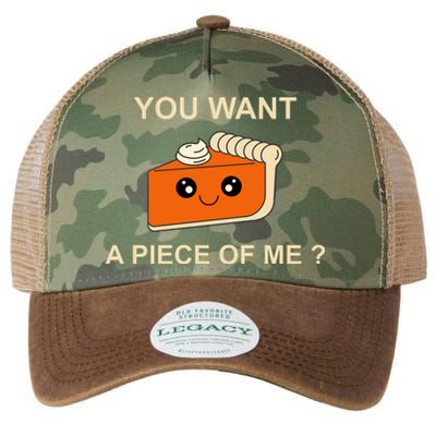 Pumpkin Pie You Want A Piece Of Me? Legacy Tie Dye Trucker Hat