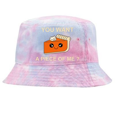 Pumpkin Pie You Want A Piece Of Me? Tie-Dyed Bucket Hat