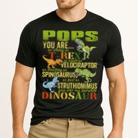 Popssaurus Pops You Are As Strong As T Rex Funny Dinosaur Gift Cooling Performance Crew T-Shirt
