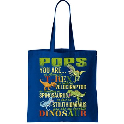 Popssaurus Pops You Are As Strong As T Rex Funny Dinosaur Gift Bag