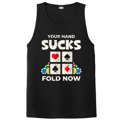 Poker Player Your Hand Sucks Funny Casino Dealer Gambler Gift PosiCharge Competitor Tank