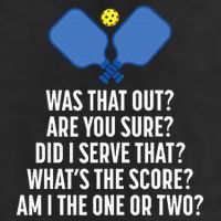 Pickleball Questions 1 Or 2 Who Served Funny Pickleball Microfiber Hand Towel
