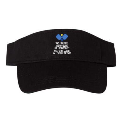 Pickleball Questions 1 Or 2 Who Served Funny Pickleball Visor