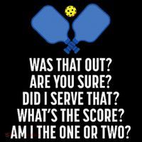 Pickleball Questions 1 Or 2 Who Served Funny Pickleball City Backpack