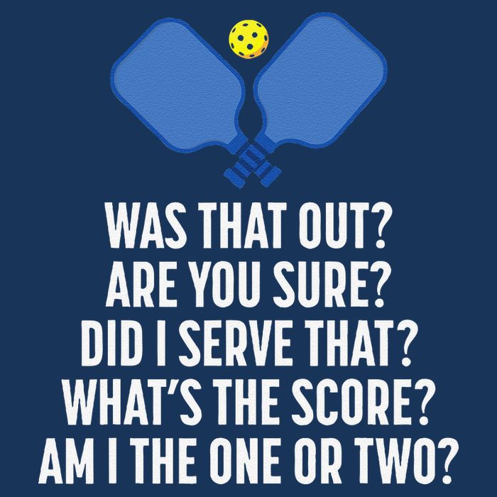 Pickleball Questions 1 Or 2 Who Served Funny Pickleball Kids T-Shirt
