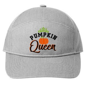 Pumpkin Queen Autumn Fall Halloween Cute Cool Gift 7-Panel Snapback Hat