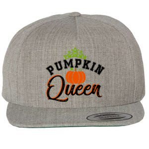 Pumpkin Queen Autumn Fall Halloween Cute Cool Gift Wool Snapback Cap