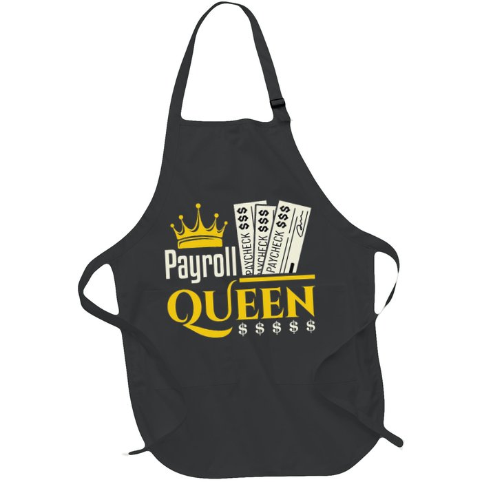 Payroll Queen Accounting Accountant Clerk Manager Apron