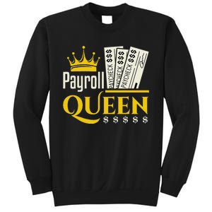 Payroll Queen Accounting Accountant Clerk Manager Sweatshirt