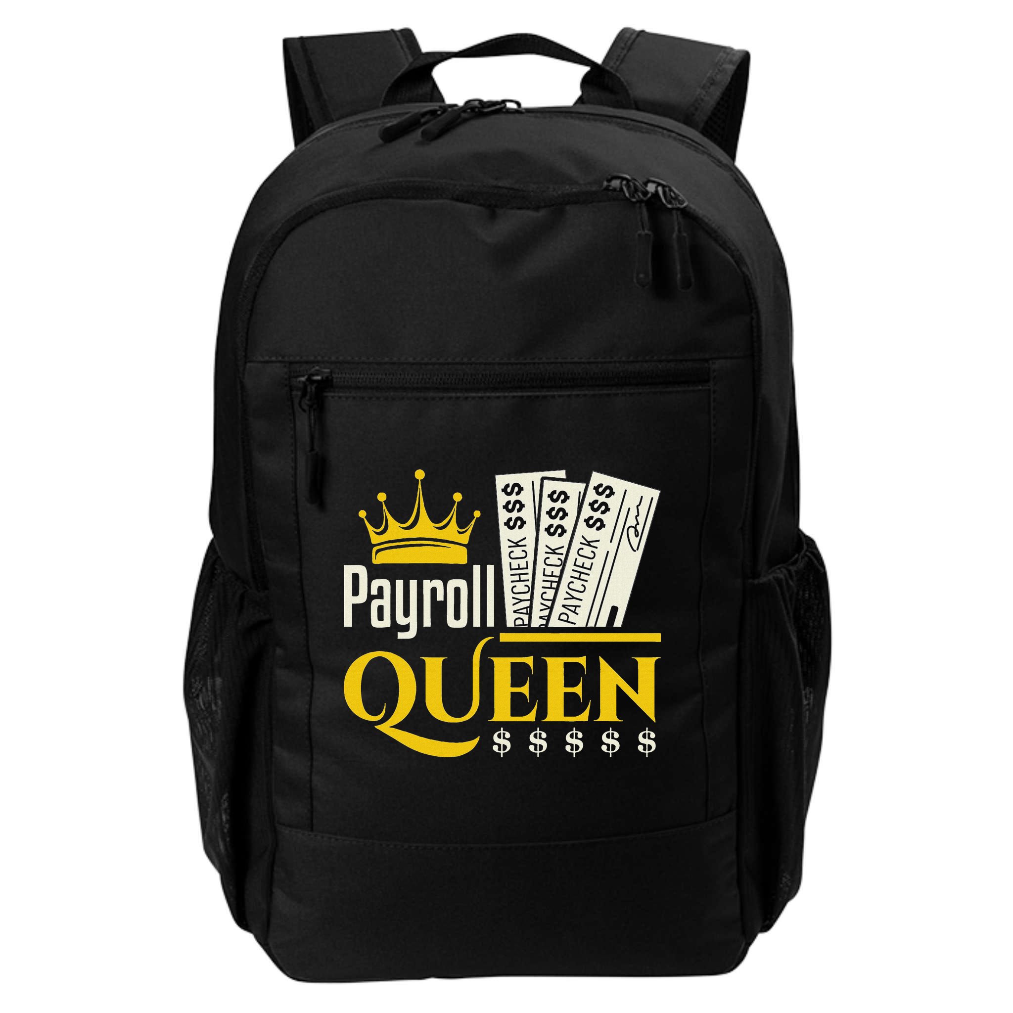 Payroll Queen Accounting Accountant Clerk Manager Backpack