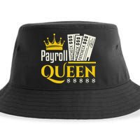 Payroll Queen Accounting Accountant Clerk Manager Sustainable Bucket Hat