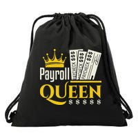 Payroll Queen Accounting Accountant Clerk Manager Drawstring Bag