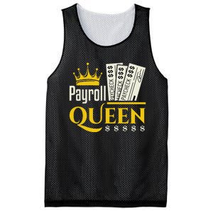 Payroll Queen Accounting Accountant Clerk Manager Mesh Reversible Basketball Jersey Tank