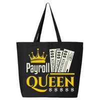Payroll Queen Accounting Accountant Clerk Manager 25L Jumbo Tote