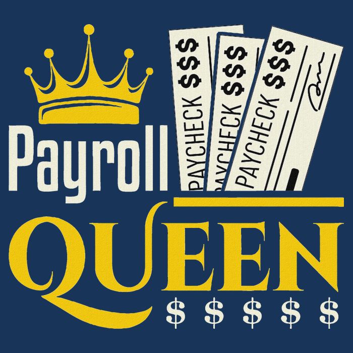 Payroll Queen Accounting Accountant Clerk Manager Infant Baby Jersey Bodysuit