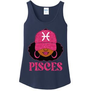 Pisces Queen Birthday Afro Hair Cap Hat Black Women Ladies Essential Tank