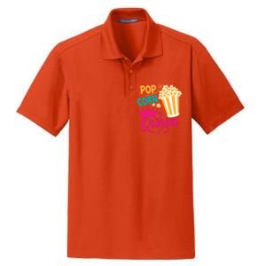 Popcorn Queen Cool Tasty Movie Snack Food Funny Gift Funny Gift Dry Zone Grid Polo