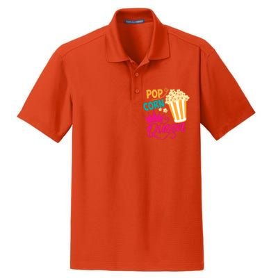 Popcorn Queen Cool Tasty Movie Snack Food Funny Gift Funny Gift Dry Zone Grid Polo