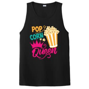 Popcorn Queen Cool Tasty Movie Snack Food Funny Gift Funny Gift PosiCharge Competitor Tank