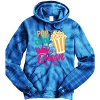 Popcorn Queen Cool Tasty Movie Snack Food Funny Gift Funny Gift Tie Dye Hoodie