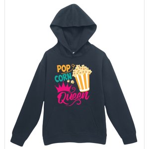 Popcorn Queen Cool Tasty Movie Snack Food Funny Gift Funny Gift Urban Pullover Hoodie