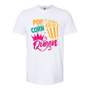 Popcorn Queen Cool Tasty Movie Snack Food Funny Gift Funny Gift Softstyle CVC T-Shirt