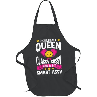 Pickleball Queen Classy Sassy And A Bit Smart Assy Apron