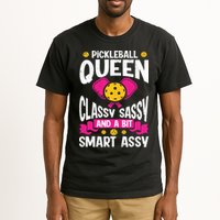 Pickleball Queen Classy Sassy And A Bit Smart Assy Tall T-Shirt